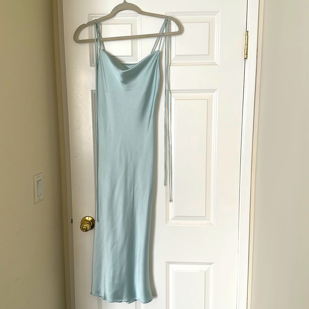 Satin Midi Dress
